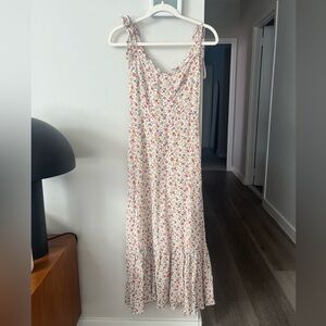 Reformation Flowered Dress